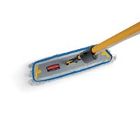 FLOW™ Microfiber Flat Mop, Nylon, White